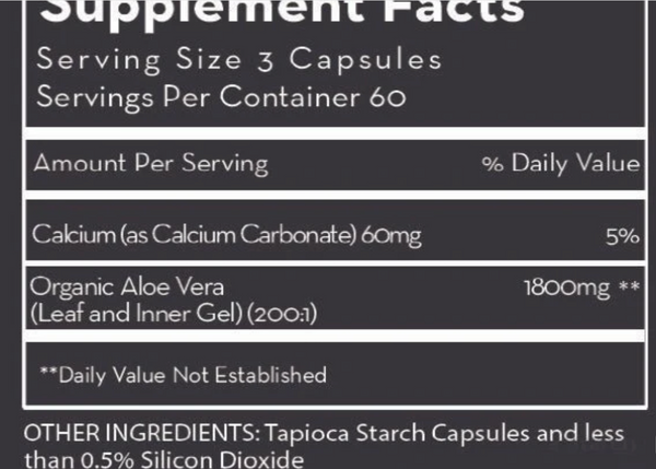 Desert Harvest Aloe SSAV 180 Capsules