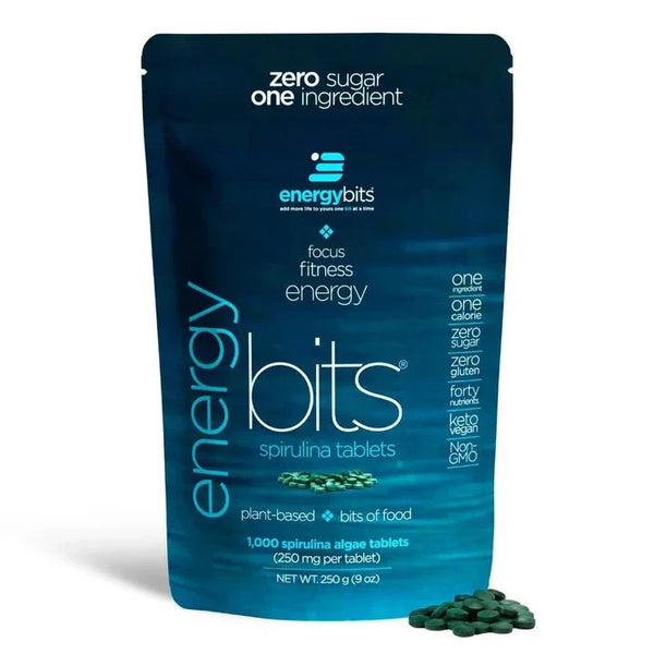 EnergyBits Spirulina Large Bag 1000 tablets