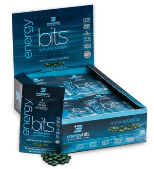 EnergyBits Spirulina Large Box 30 pouches