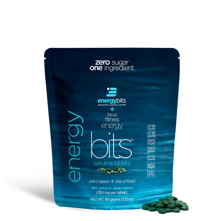 EnergyBits Spirulina Small Bag 360 tablets