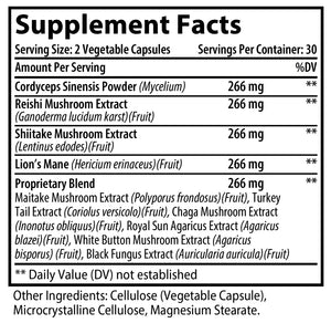 OHS Essential Shrooms 60 capsules