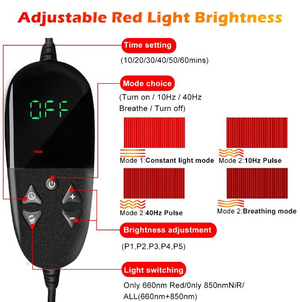 Red Light Therapy Full Body Roll-up Mat