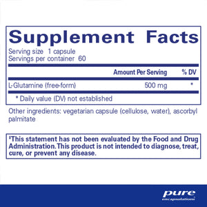 Pure Encapsulations L-Glutamine