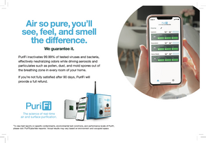 PuriFi IQ Duct Mounted Air Purification System