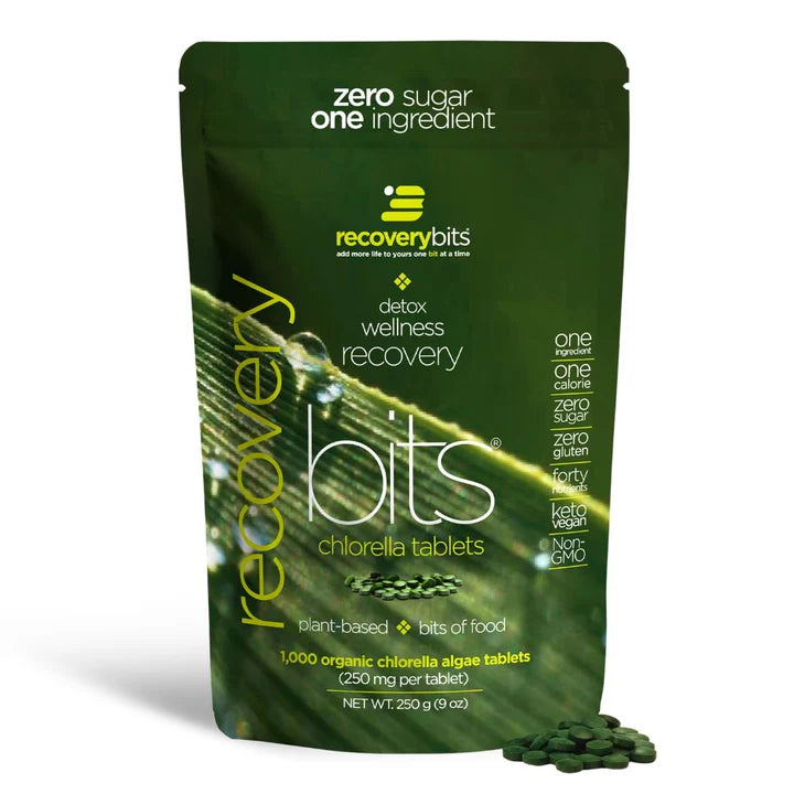 RecoveryBits Chlorella Large Bag 1000 tablets