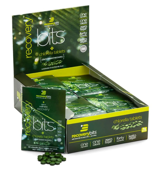 RecoveryBits Chlorella Large Box 30 pouches