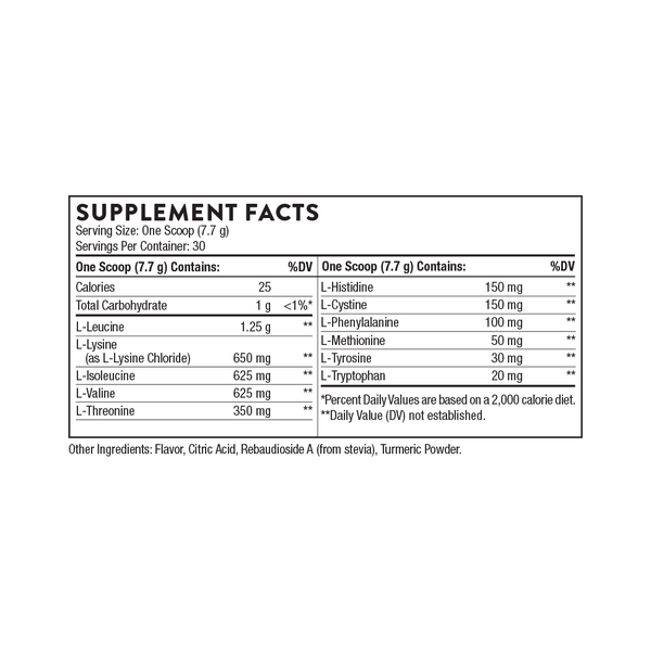 Thorne Amino Complex Lemon Tub