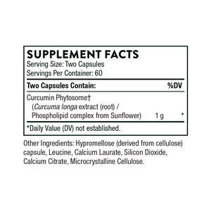 Thorne Curcumin Phytosome 60S