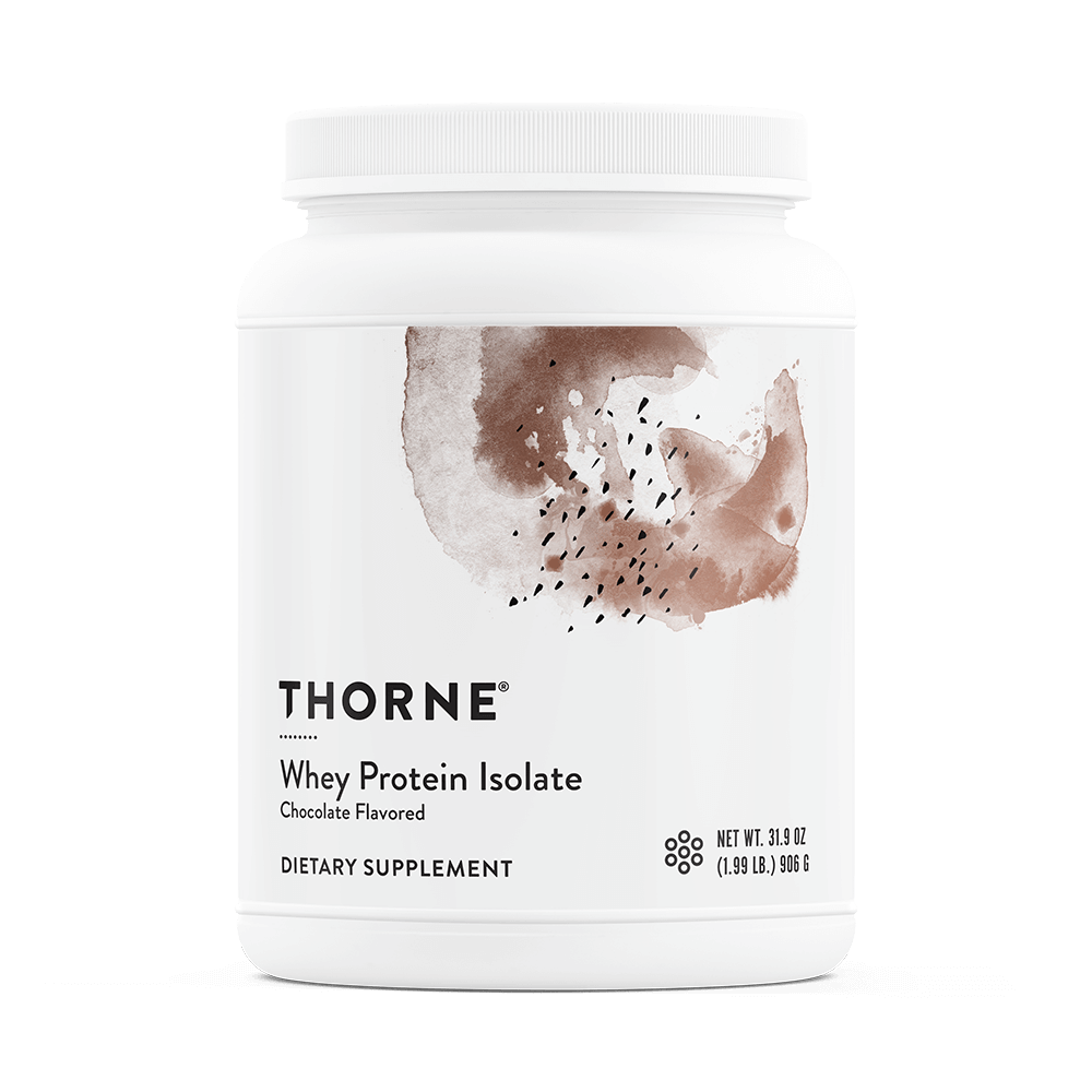 Thorne Whey Protein Isolate Container