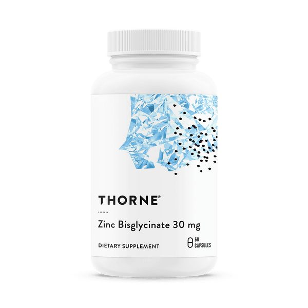 Thorne Zinc Bisglycinate 30mg